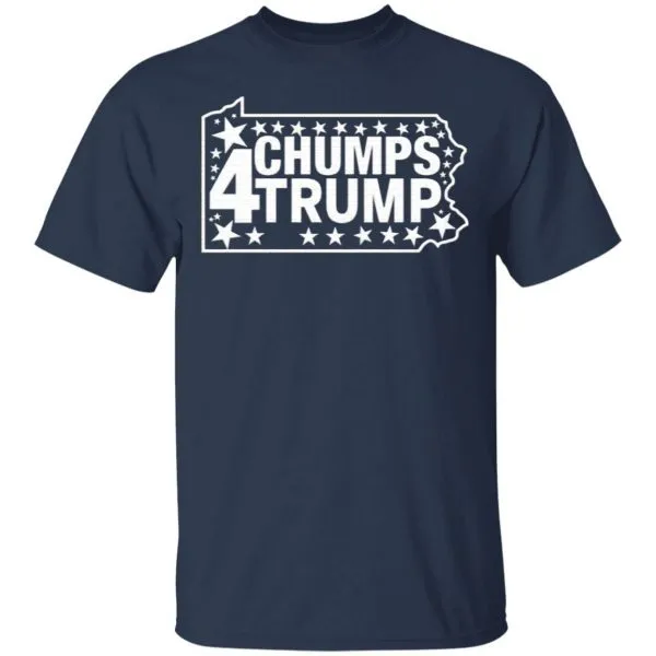 Chumps For Trump PA Map T-Shirt - Image 4