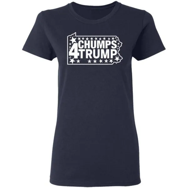 Chumps For Trump PA Map T-Shirt - Image 6
