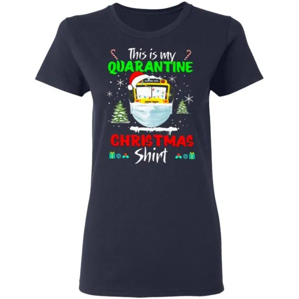 Santa This Is My Quarantine Christmas T-Shirt - Image 6