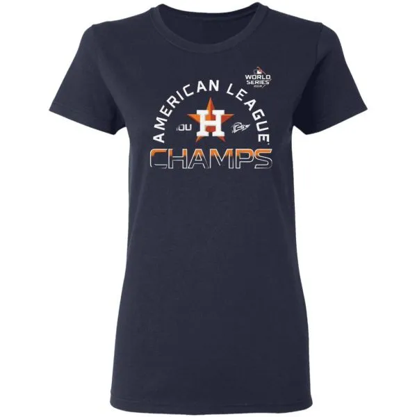 Houston Astros Fanatics Branded 2019 American League Champions T-Shirt - Image 6