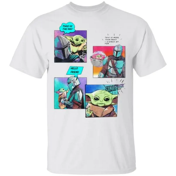 The Mandalorian Baby Yoda Stronger Than You Think T-Shirt