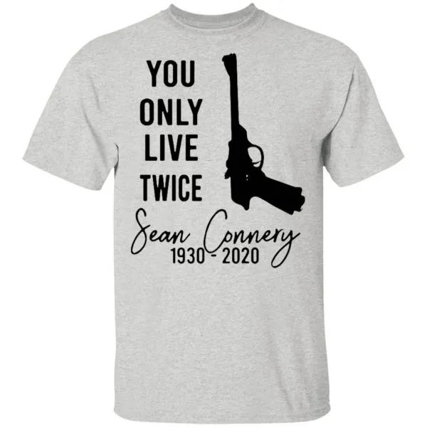 RIP Sean Connery You Only Live Twice 1930 2020 T-Shirt - Image 4