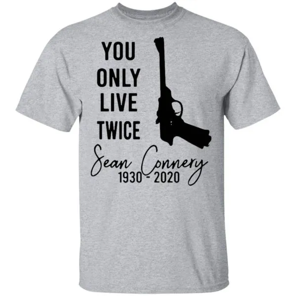 RIP Sean Connery You Only Live Twice 1930 2020 T-Shirt - Image 5