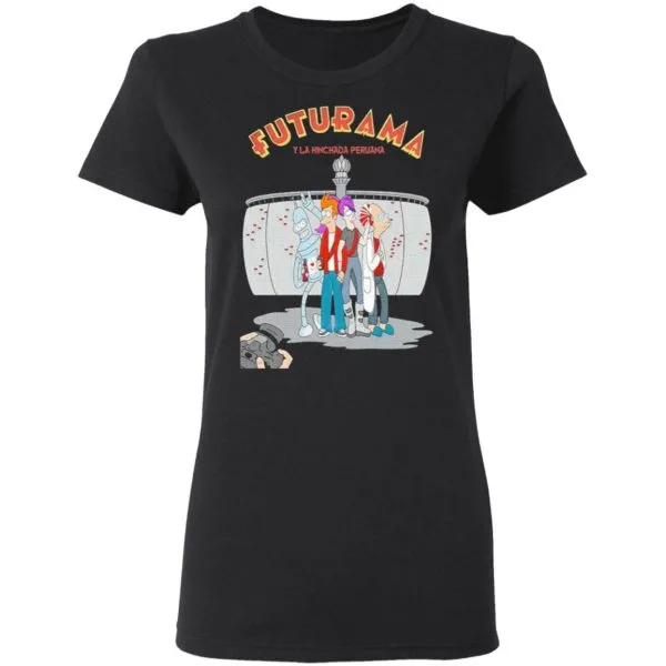 Futurama Y La Hinchada peruana T-Shirt - Image 5