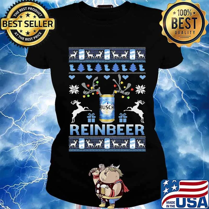 Reinbeer ugly merry christmas s Ladies tee