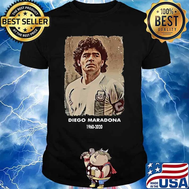 Rip Diego Maradona 1960 2020 Football Shirt