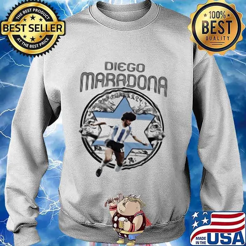 Rip Diego Maradona Argentina Soccer Legend Genius Football Shirt Sweater