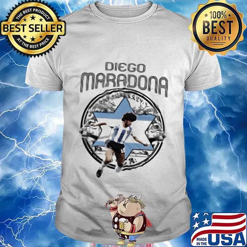 Rip Diego Maradona Argentina Soccer Legend Genius Football Shirt