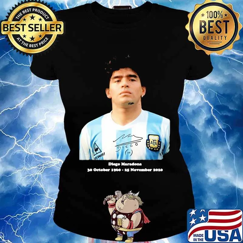 Rip Diego Maradona Rip 30 October 1960 25 November 2020 Shirt Ladies tee