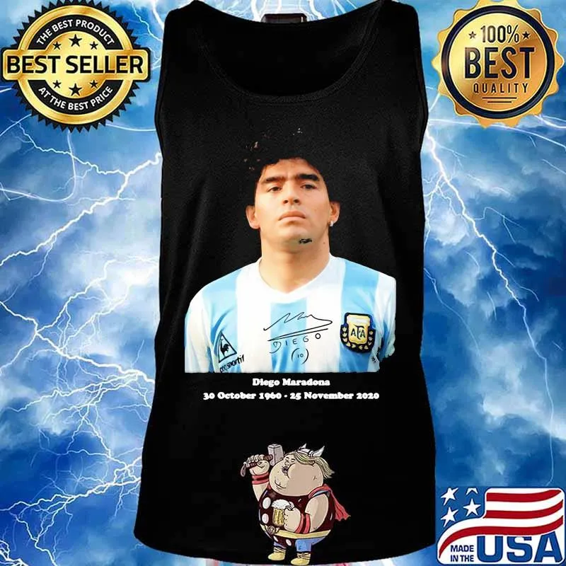 Rip Diego Maradona Rip 30 October 1960 25 November 2020 Shirt Tank top