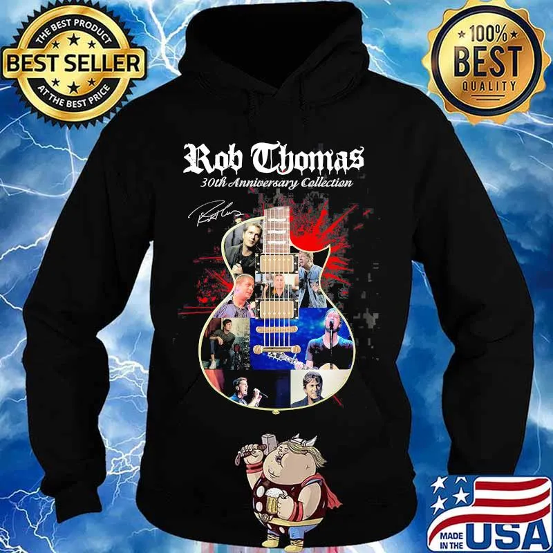 Rob thomas 20th anniversary collection guitar signatures s Hoodie