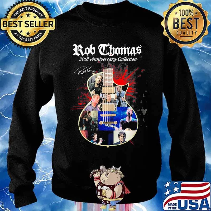 Rob thomas 20th anniversary collection guitar signatures s Sweater