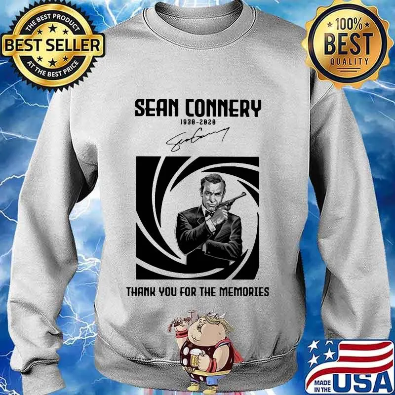 Sean connery 1930 2020 thank you for the memories signature s Sweater