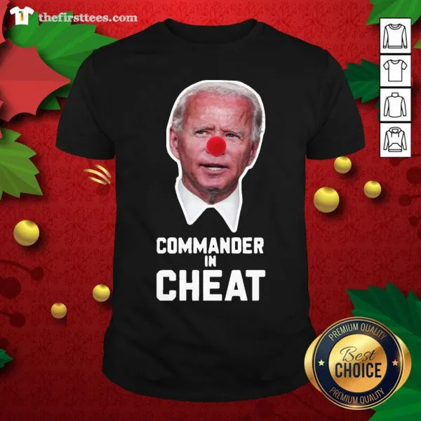 Cute Joe Biden Commander In-Cheat Shirt