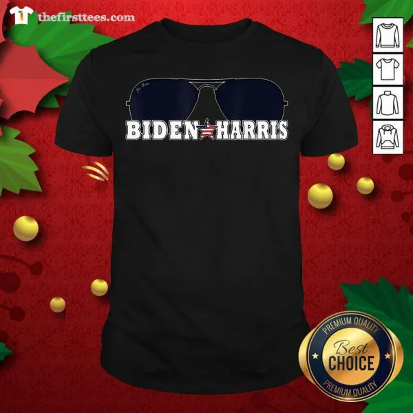 Cool Biden Harris Sunglasses Patriotic Aviator Graphic Shirt
