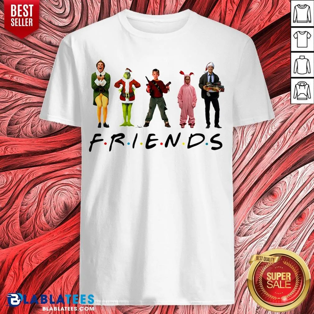 Lovely Ralphie Brooke Nieter Elf Chevy Chase Grinch Face Friends Christmas Shirt