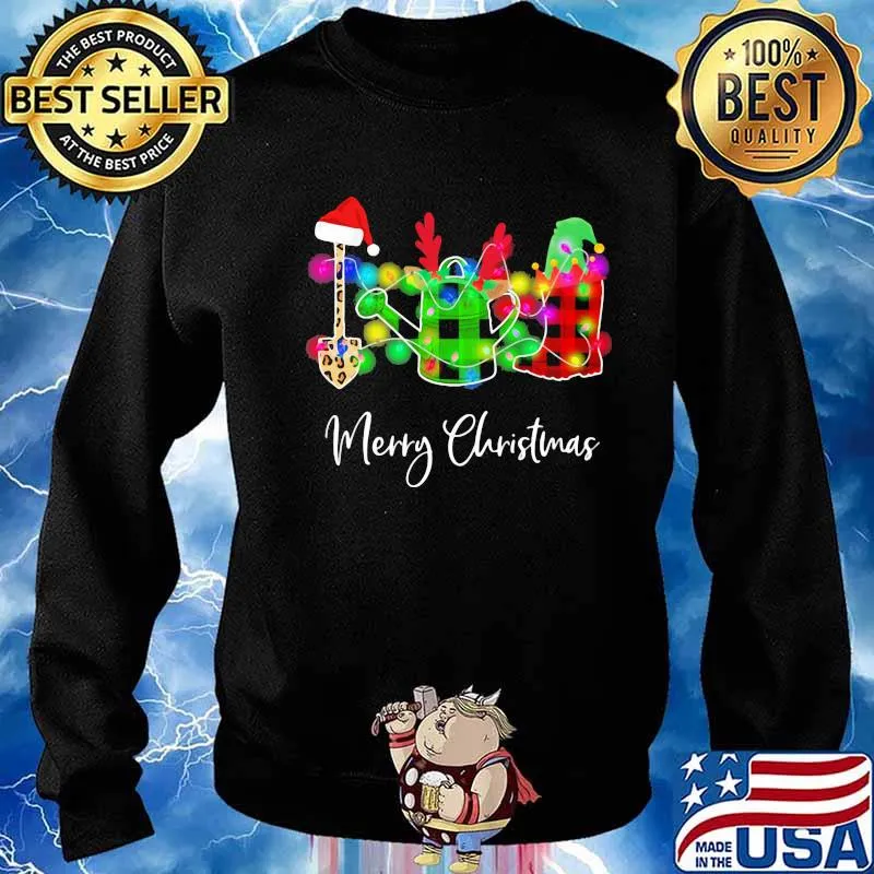 Shoes Shovel Leopaid Merry Christmas Shirt Sweater