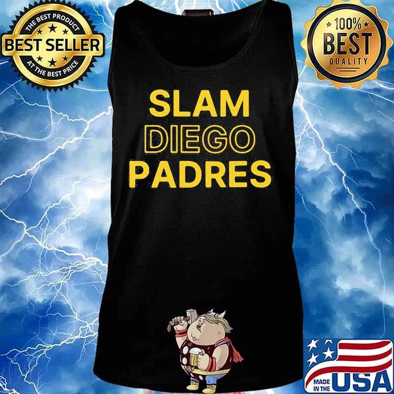 Slam diego padres baseball s Tank top