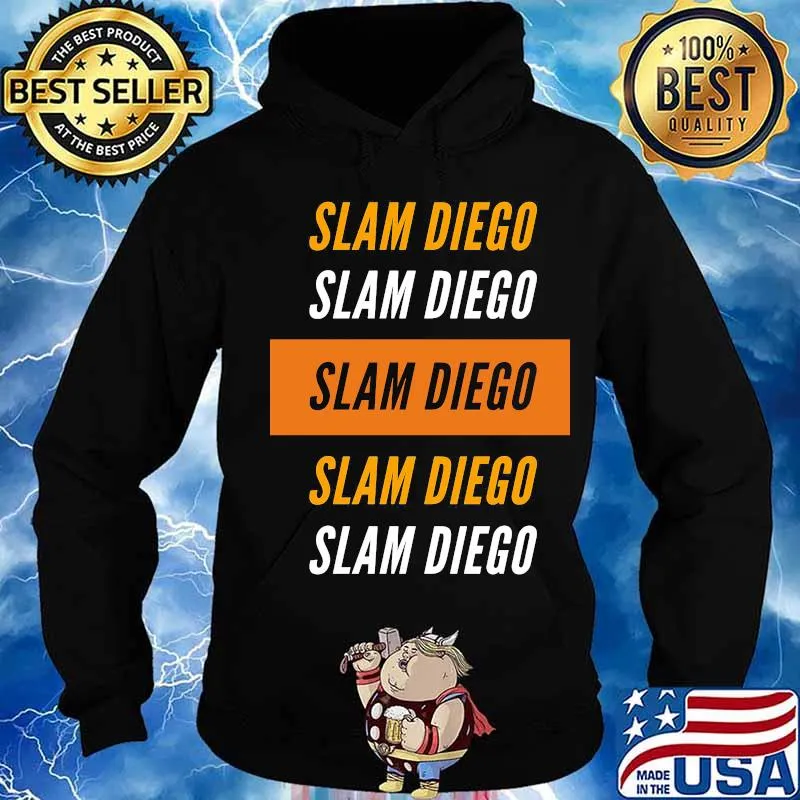 Slam diego padres baseball vintage s Hoodie