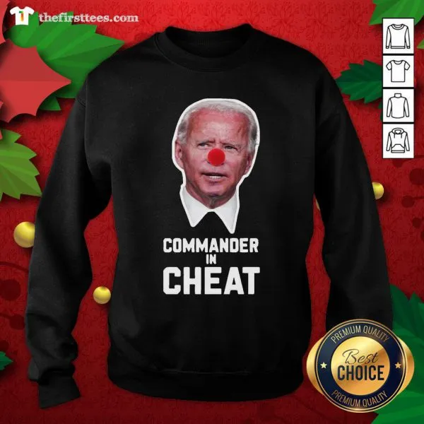 Cute Joe Biden Commander In-Cheat Shirt - Image 2