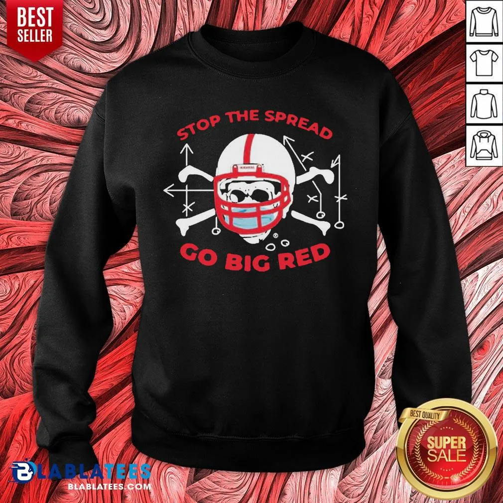 Premium Stop The Spread Go Big Red Shirt - Image 2