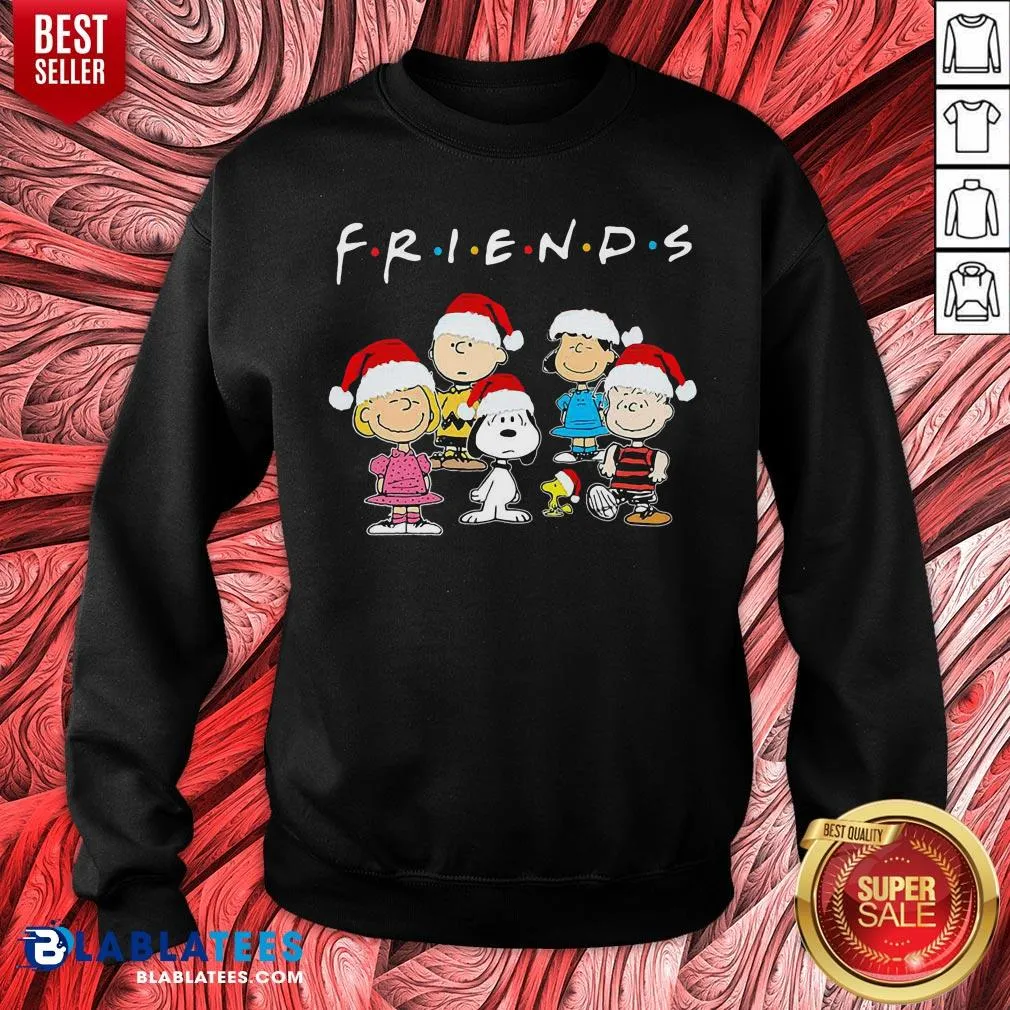 Cute Merry Christmas Friends The Peanuts Shirt - Image 2