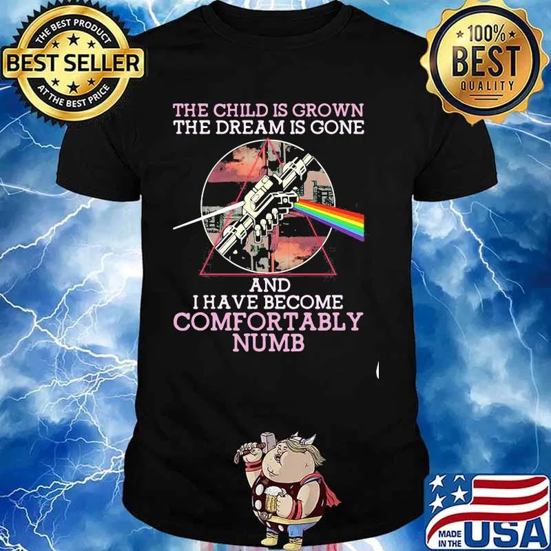 The Child Is Grown The Dream Is Gone I Have Become Comfortably Numb Lgbt Shirt