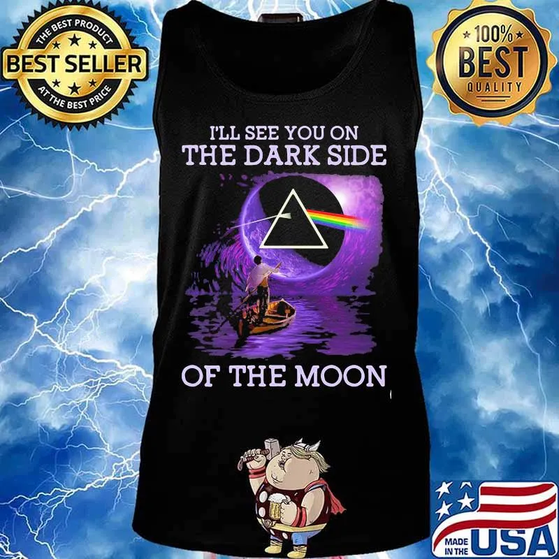 The Child Is Grown The Dream Is Gone I Have Become Comfortably Numb Moon Lgbt Shirt Tank top