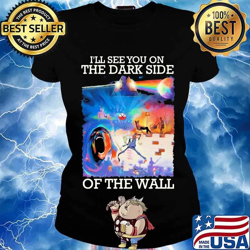 The Child Is Grown The Dream Is Gone I Have Become Comfortably Numb Rainbow Shirt Ladies tee