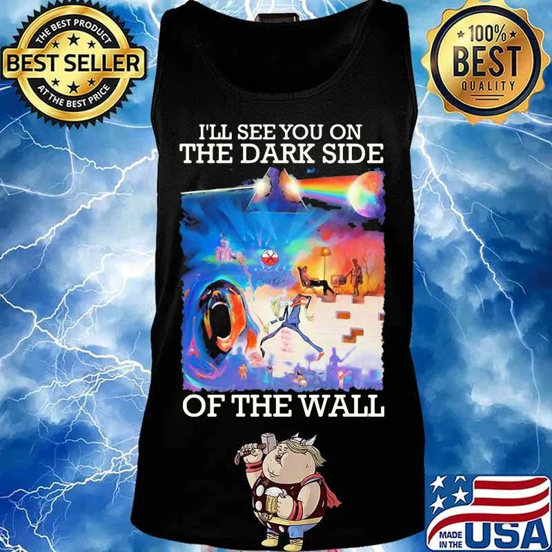 The Child Is Grown The Dream Is Gone I Have Become Comfortably Numb Rainbow Shirt Tank top