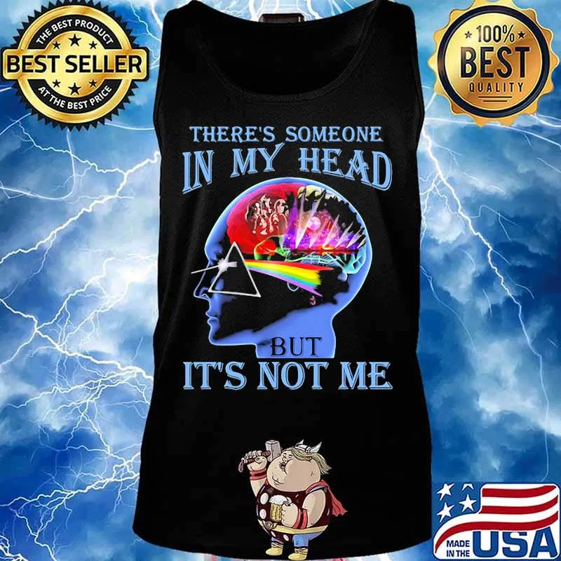 There’s Someone In My Head But It’s Not Me Brain People Pink Floyd Lgbt Shirt Tank top