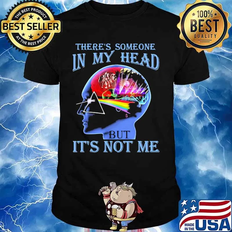 There’s Someone In My Head But It’s Not Me Brain People Pink Floyd Lgbt Shirt