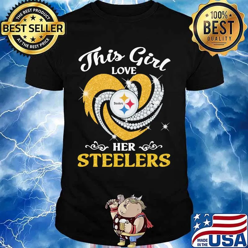 This Girl Love Steelers Her Heart Shirt