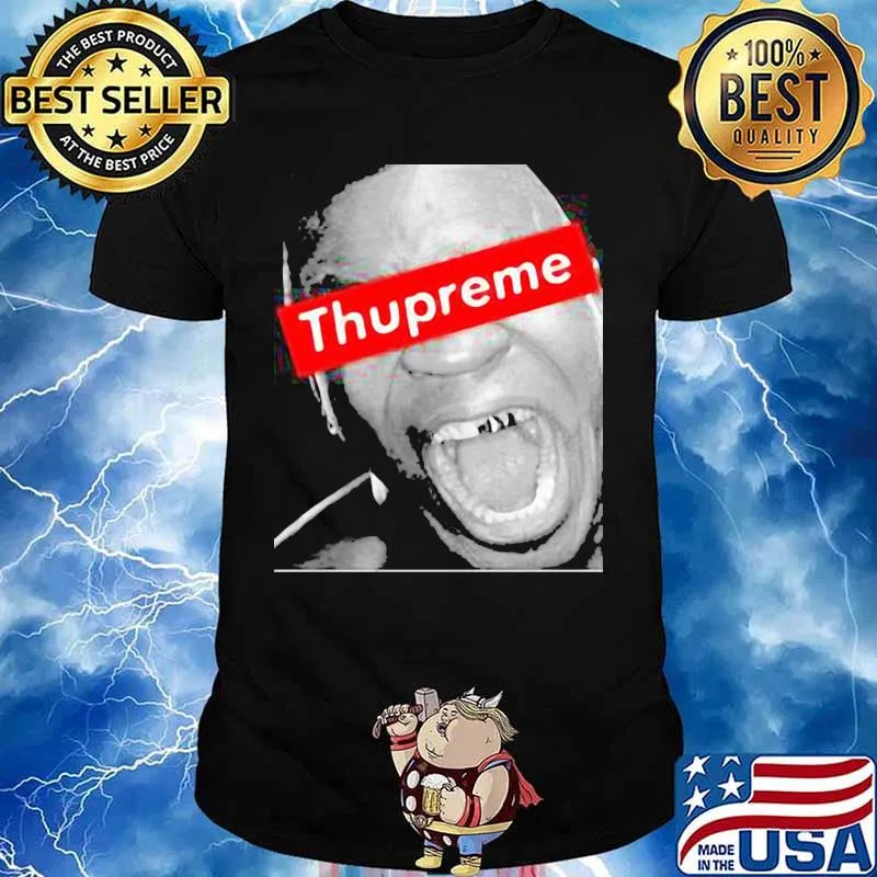 Thupreme box supreme logo shirt