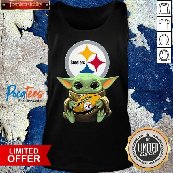 Top Baby Yoda Hug Rugby Steeler Star Shirt - Image 4