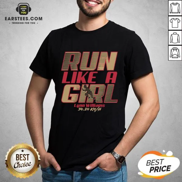 Top Run Like A Girl Lynn Williams 34 24 Km H Shirt