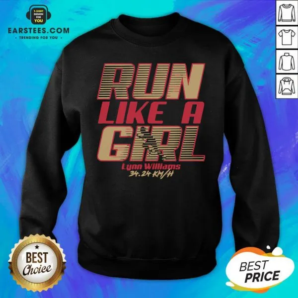 Top Run Like A Girl Lynn Williams 34 24 Km H Shirt - Image 2