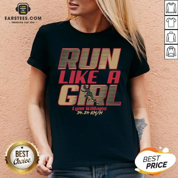 Top Run Like A Girl Lynn Williams 34 24 Km H Shirt - Image 4