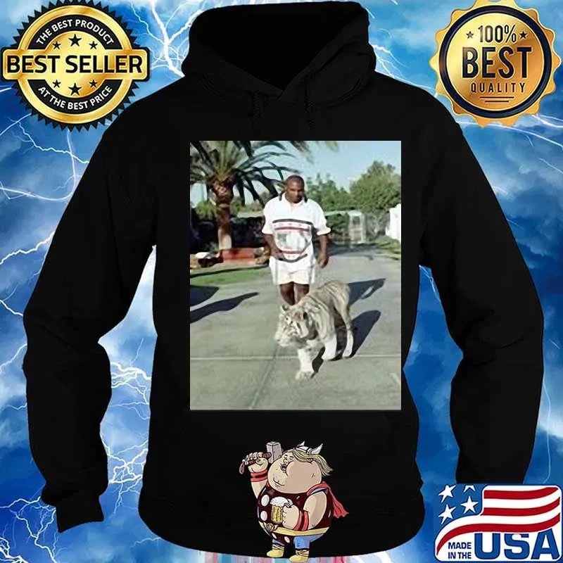 Type mike tyson and tiger s Hoodie