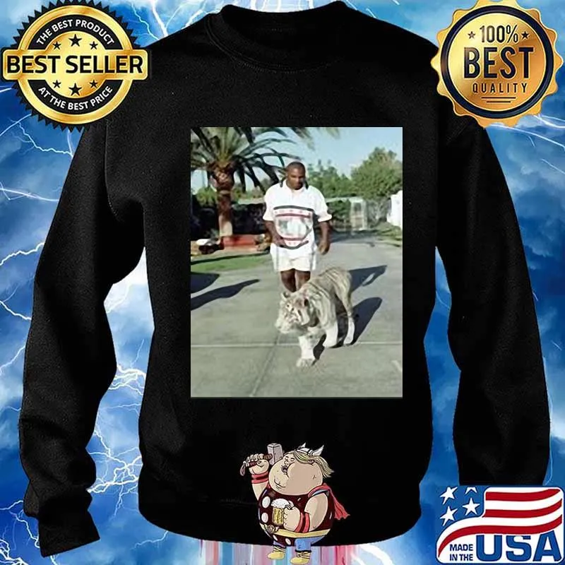 Type mike tyson and tiger s Sweater