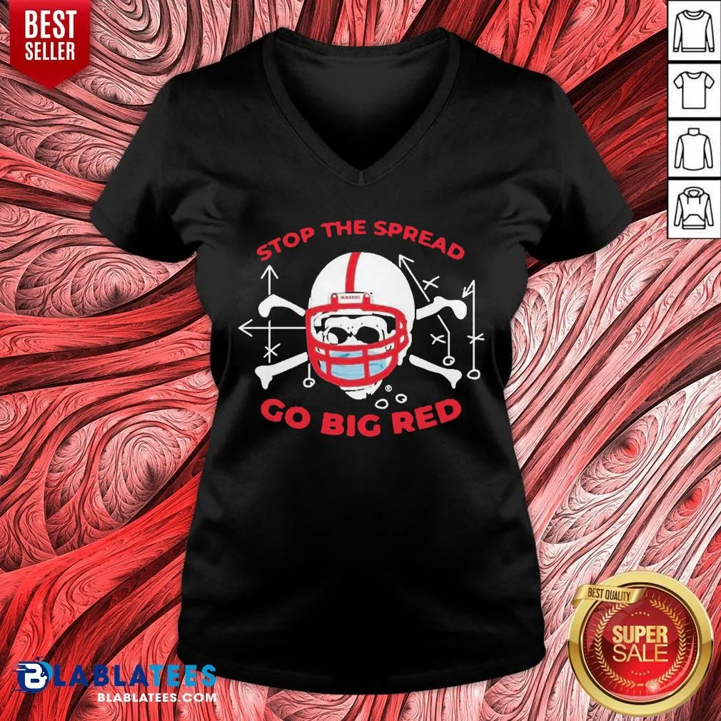 Premium Stop The Spread Go Big Red Shirt - Image 3