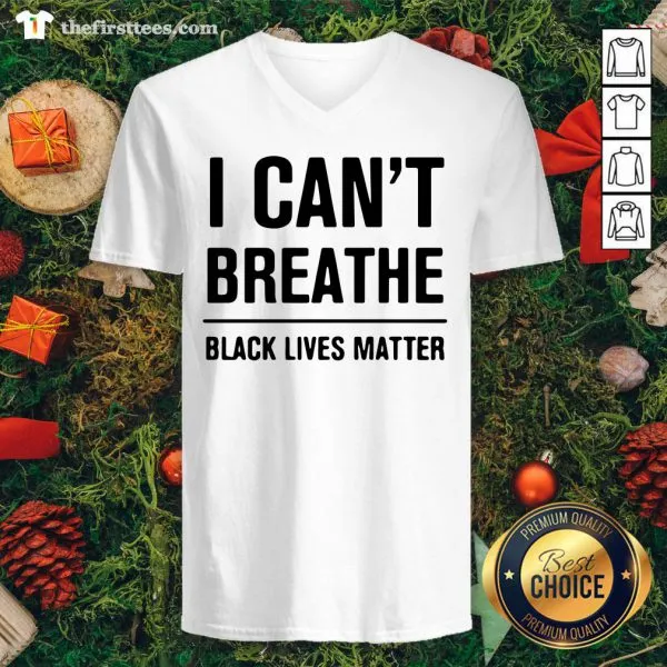 Top I Cant Breathe Black Lives Matter Election Shirt - Image 3