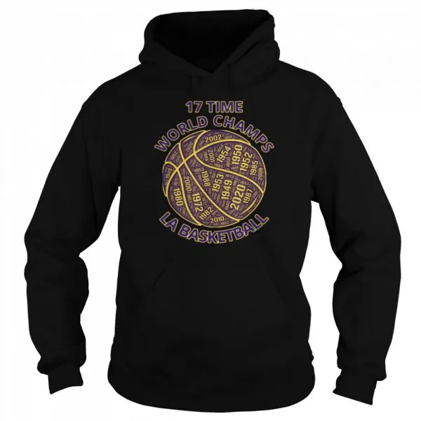 17 time world champs la basketball shirt - Image 5