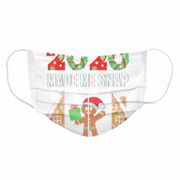 2020 Made Me Snap Christmas Ginger Bread Ugly Xmas shirt - Image 6