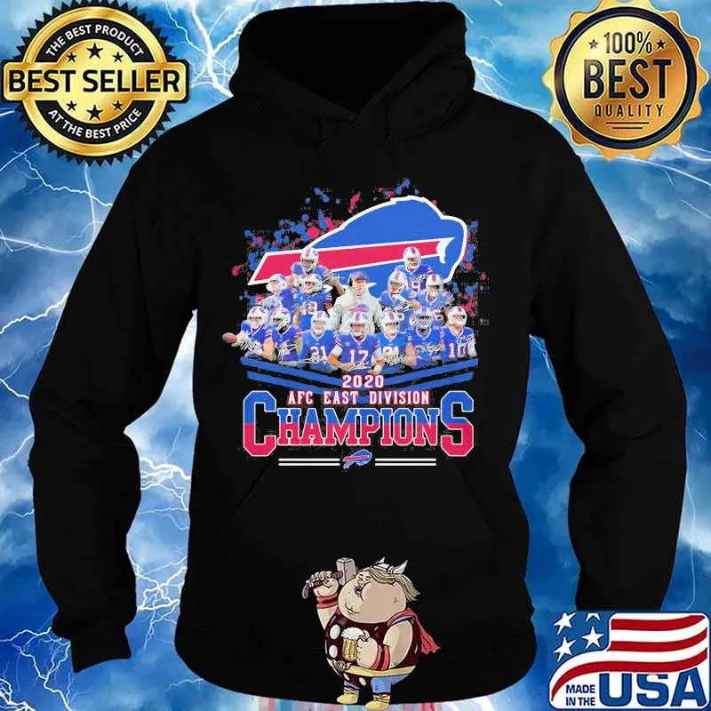 2020 Afc East Division Champions Football Shirt Hoodie