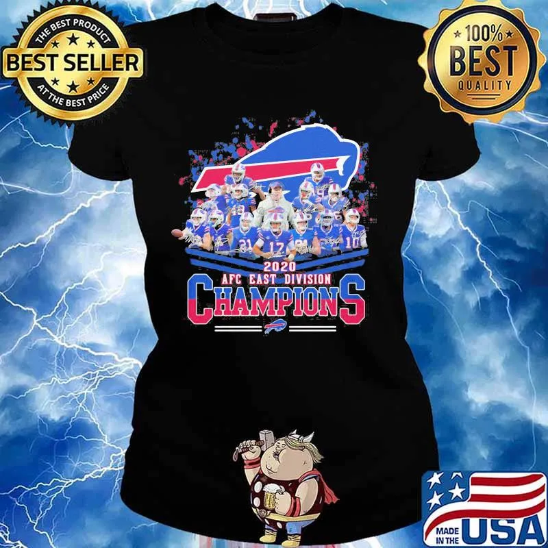 2020 Afc East Division Champions Football Shirt Ladies tee