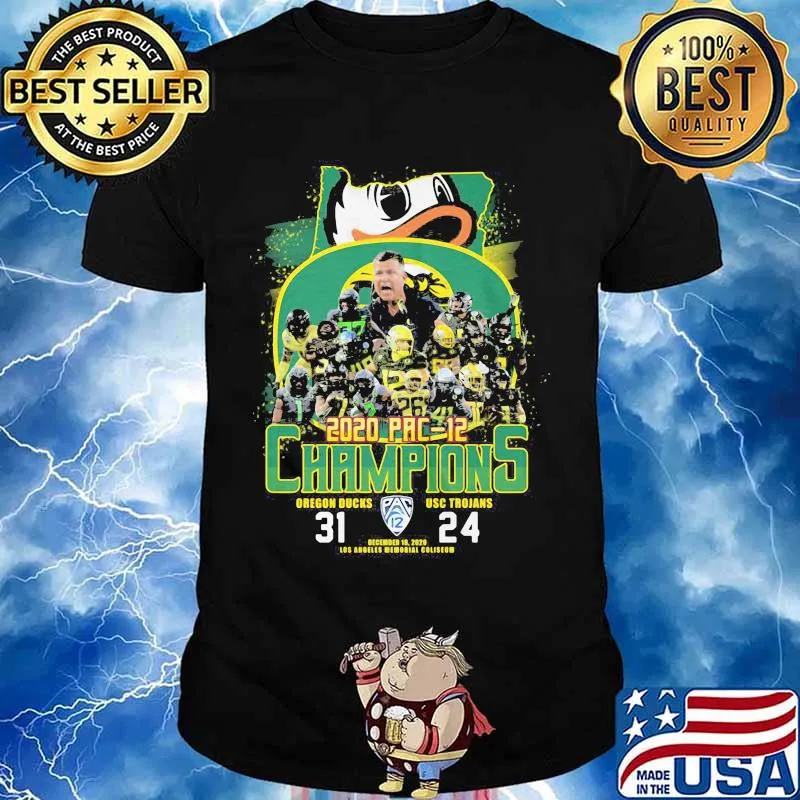 2020 Pac-12 Champions Victory 31 24 Usc Trojans Shirt
