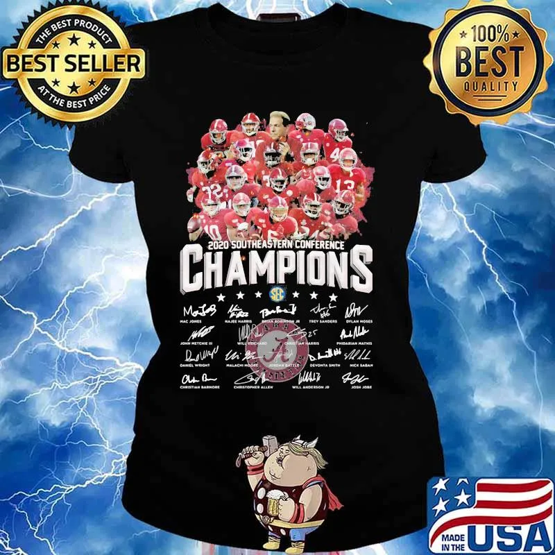 2020 Southeastern Conference Champions Signature Shirt Ladies tee