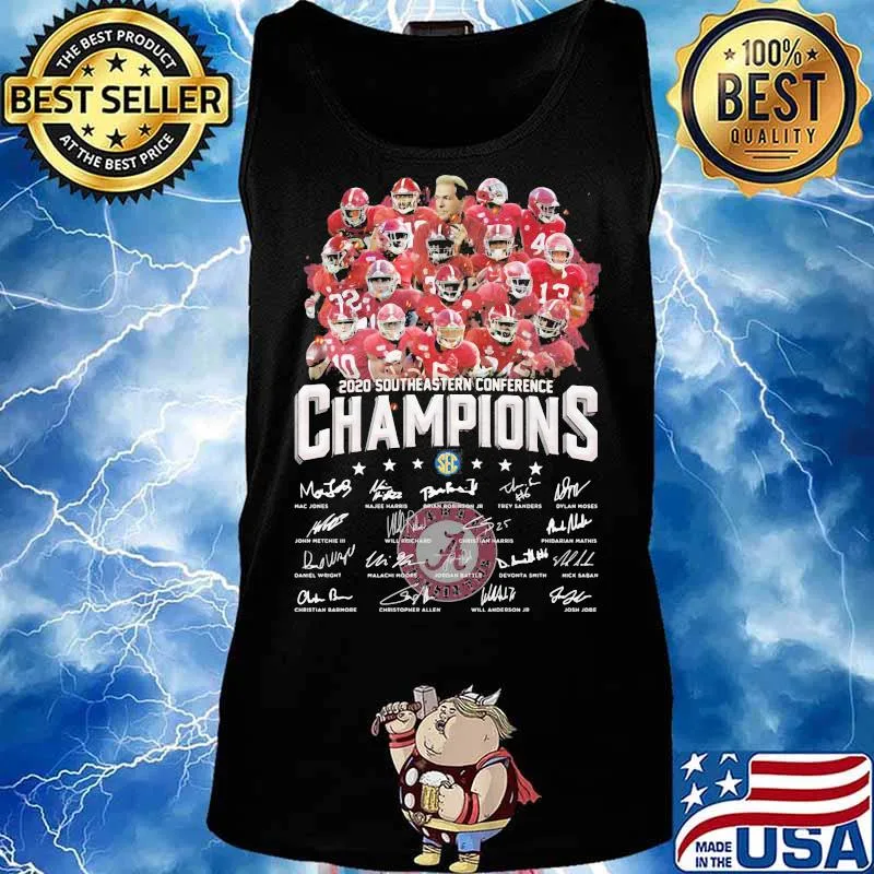 2020 Southeastern Conference Champions Signature Shirt Tank top