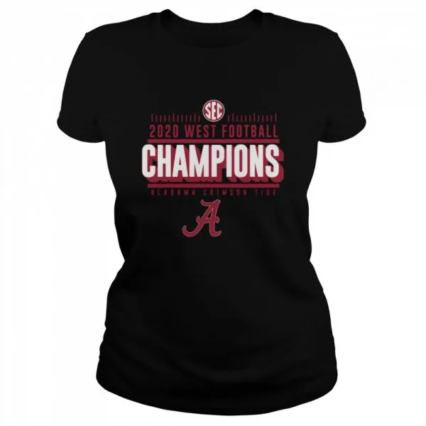 2020 west football Champions Alabama Crimson Tide shirt - Image 2